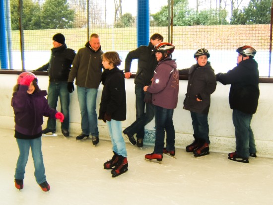auf dem Eis